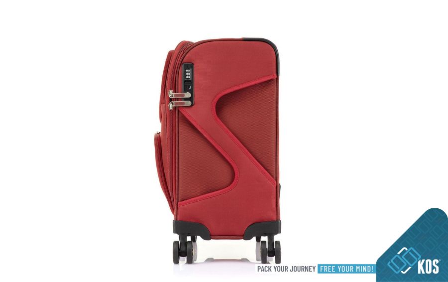 Bí quyết cài pass vali Samsonite kéo vải chuẩn, dễ nhớ, an toàn