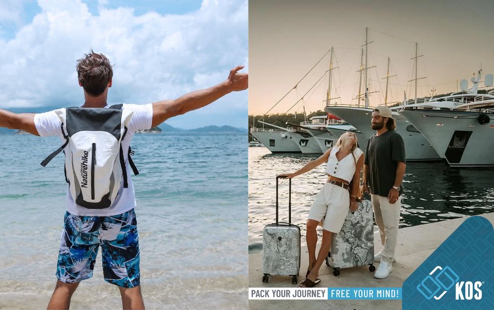 Balo du lịch hay vali?