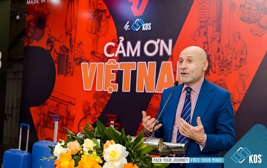 Vali Roncato Made in Italy luôn được Quang Vinh du lịch lựa chọn