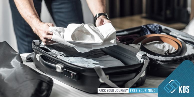 5 cách xếp đồ gọn vào vali đơn giản nhất