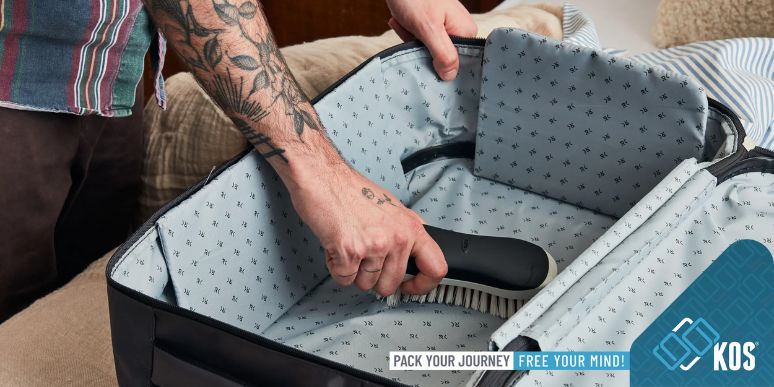 Cách giặt vali vải siêu đơn giản tại nhà!