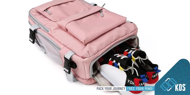 Công dụng của balo du lịch có ngăn đựng giày