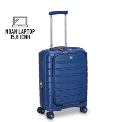 Vali Roncato B-Fly Double Zip Frontable/USB size S (20 inch) - Blu Notte