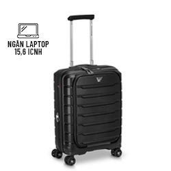 Vali Roncato B-Fly Double Zip Frontable/USB size S (20 inch) - Nero