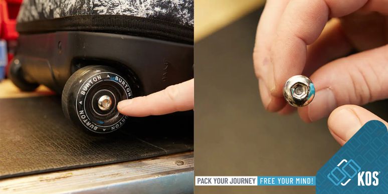 Cách thay bánh xe vali kéo tại nhà siêu đơn giản