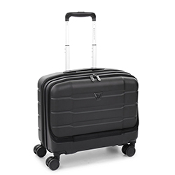 Vali Roncato Biz 4.0 (17 inch & USB) - Black