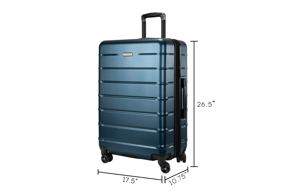 Vali Ricardo Cambria HS size M (25 inch) - Blue hình sản phẩm 4