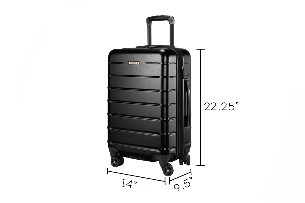 Vali Ricardo Cambria HS size S (20 inch) - Black hình sản phẩm 4