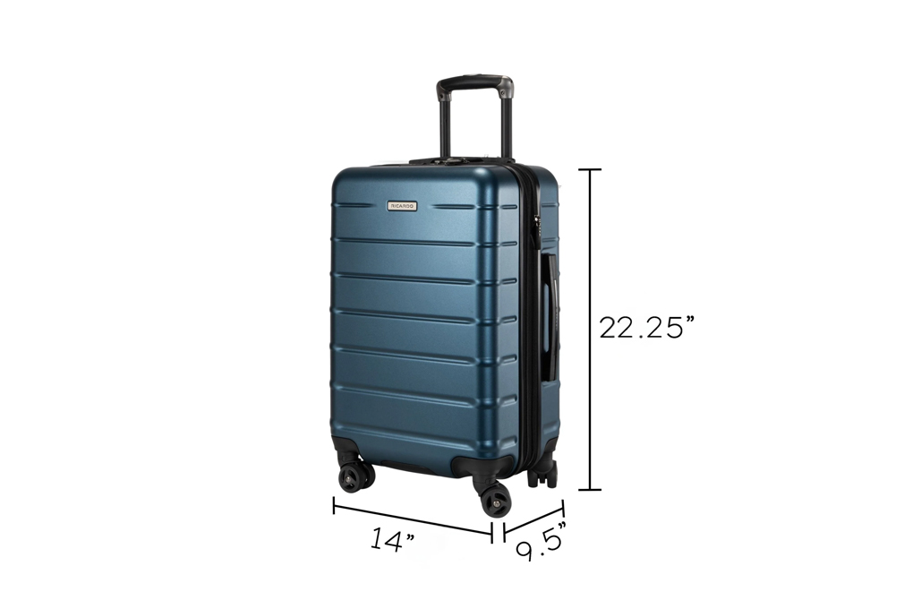 Vali Ricardo Cambria HS size S (20 inch) - Blue hình sản phẩm 5