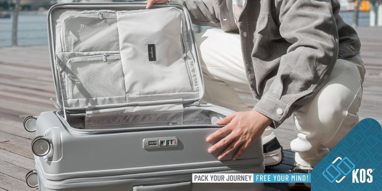 Cách cài pass cho vali Samsonite có ngăn laptop đơn giản nhất