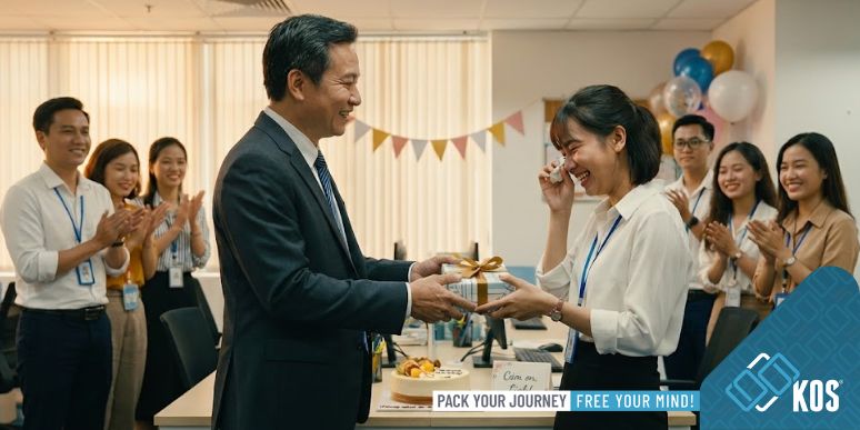 Gợi ý quà tặng nhân viên nghỉ việc mang nhiều ý nghĩa tinh thần