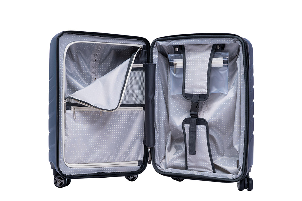 Vali Ricardo Oceano HS size S (20 inch) - Bowed Blue hình sản phẩm 9