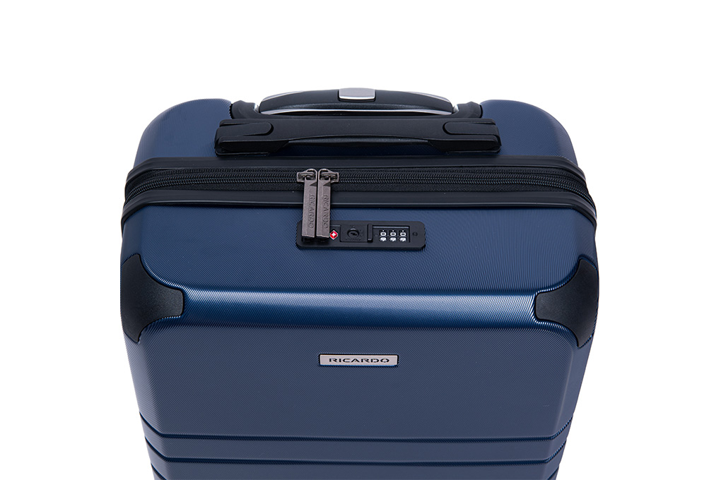 Vali Ricardo Oceano HS size L (28 inch) - Bowed Blue hình sản phẩm 10