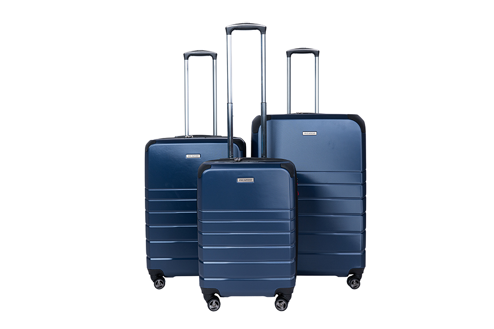 Vali Ricardo Oceano HS size L (28 inch) - Bowed Blue hình sản phẩm 7