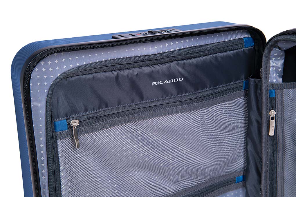 Vali Ricardo Melrose HS size L (29 inch) - Blue hình sản phẩm 5