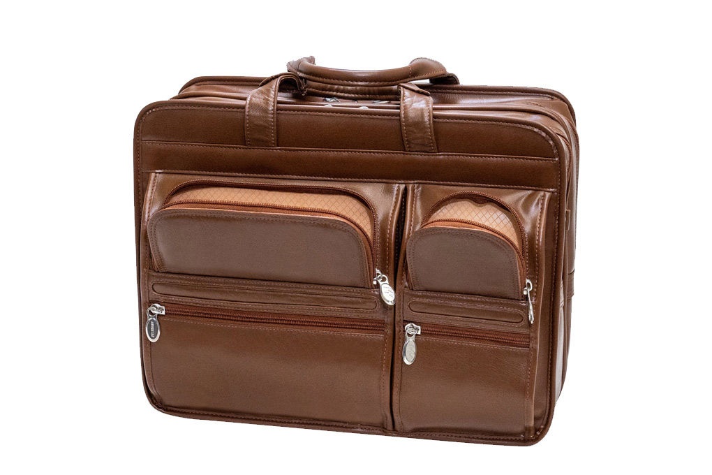 Cặp xách McKlein Hubbard 15.6 inch - 8843 Brown hình sản phẩm 3