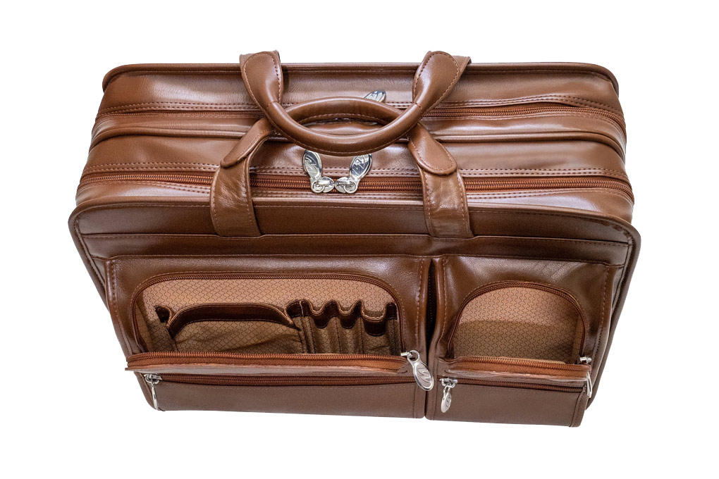 Cặp xách McKlein Hubbard 15.6 inch - 8843 Brown hình sản phẩm 4