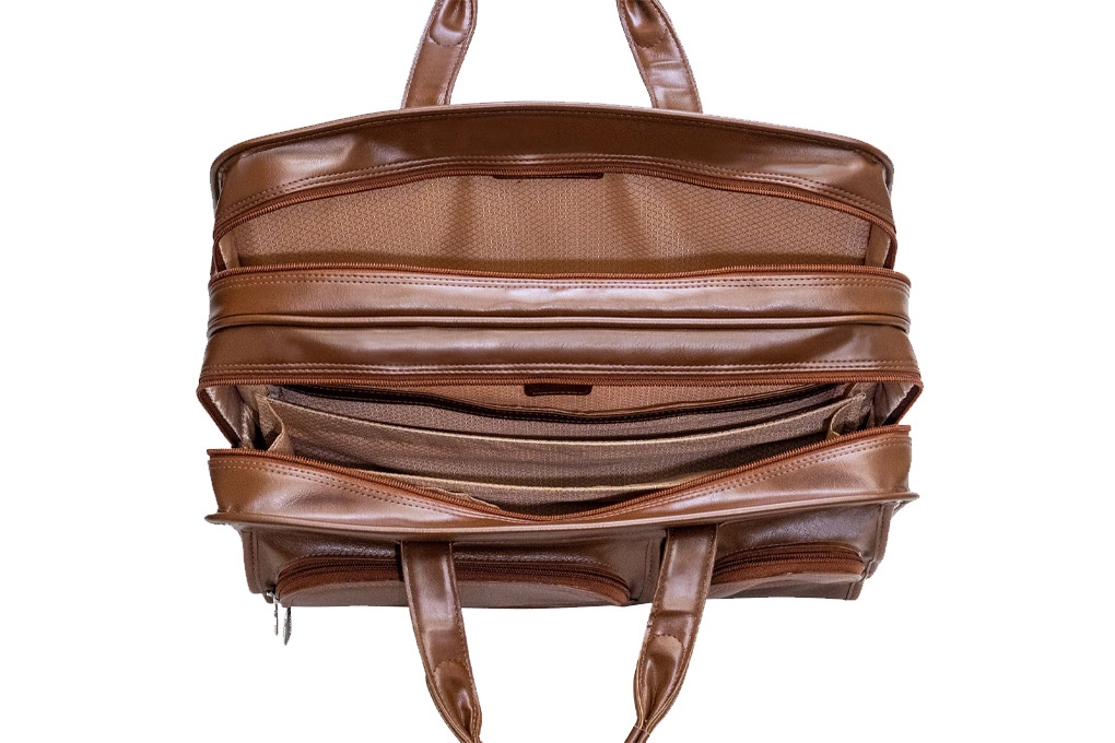 Cặp xách McKlein Hubbard 15.6 inch - 8843 Brown hình sản phẩm 6