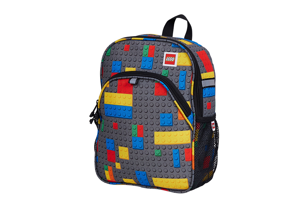 Balo Lego Small Club Backpack Colorful Bricks hình sản phẩm 2