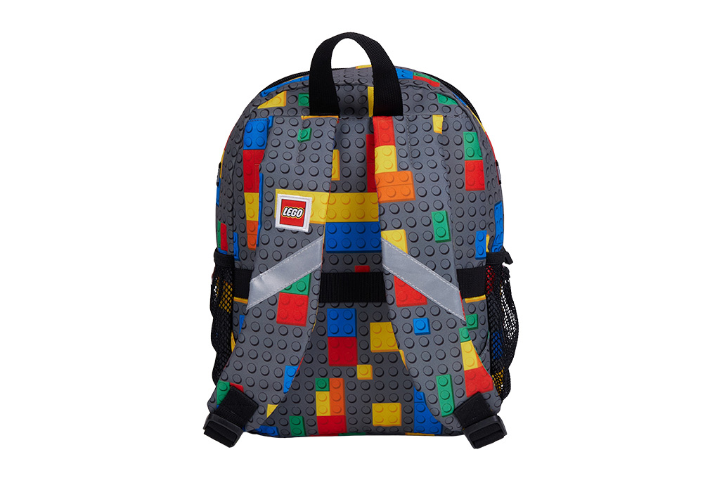 Balo Lego Small Club Backpack Colorful Bricks hình sản phẩm 3