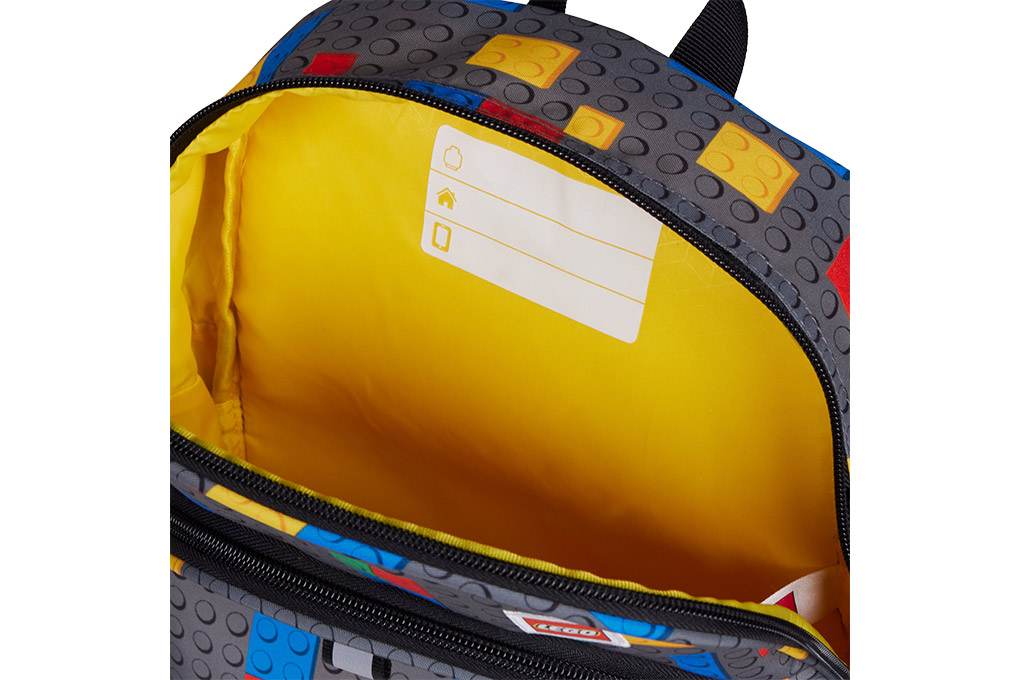 Balo Lego Small Club Backpack Colorful Bricks hình sản phẩm 4