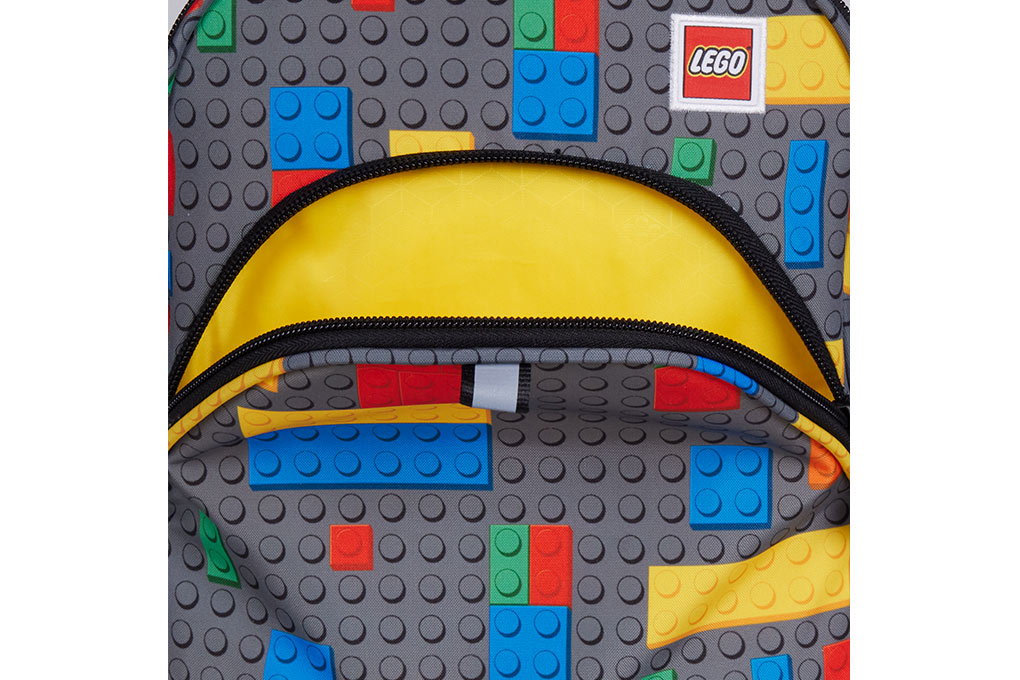 Balo Lego Small Club Backpack Colorful Bricks hình sản phẩm 6