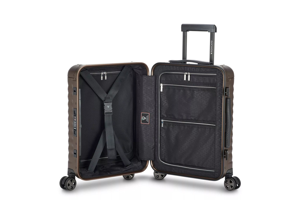 Vali Roncato Uno AL Size S (20 inch) - Bronze hình sản phẩm 6
