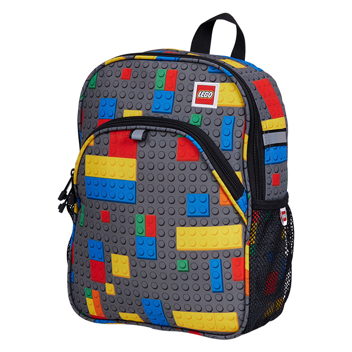 Balo Lego Small Club Backpack Colorful Bricks hình sản phẩm 8