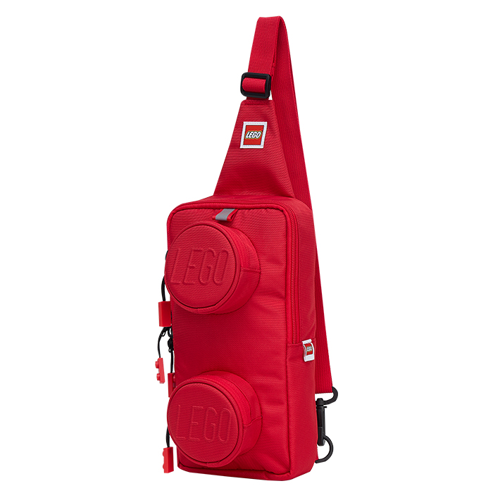 Túi đeo chéo Lego Sling Bag 1x2 - Red hình sản phẩm 14