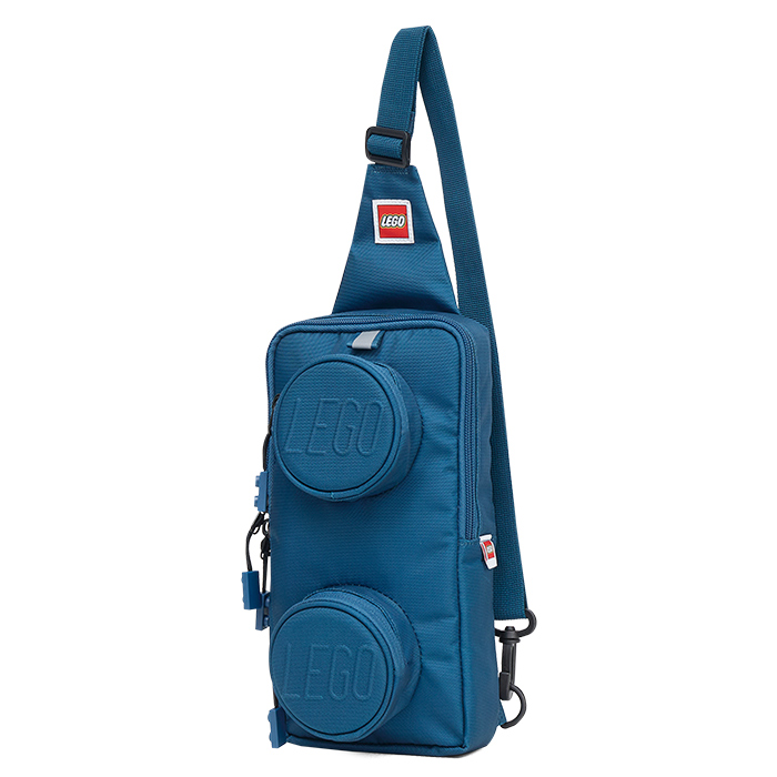 Túi đeo chéo Lego Sling Bag 1x2 - Earth Blue hình sản phẩm 16
