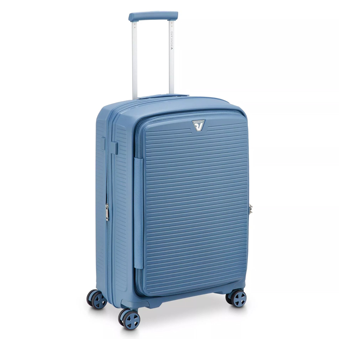 Vali Roncato Arcade DLX Size M (26 inch) - Avio Blue  hình sản phẩm 10