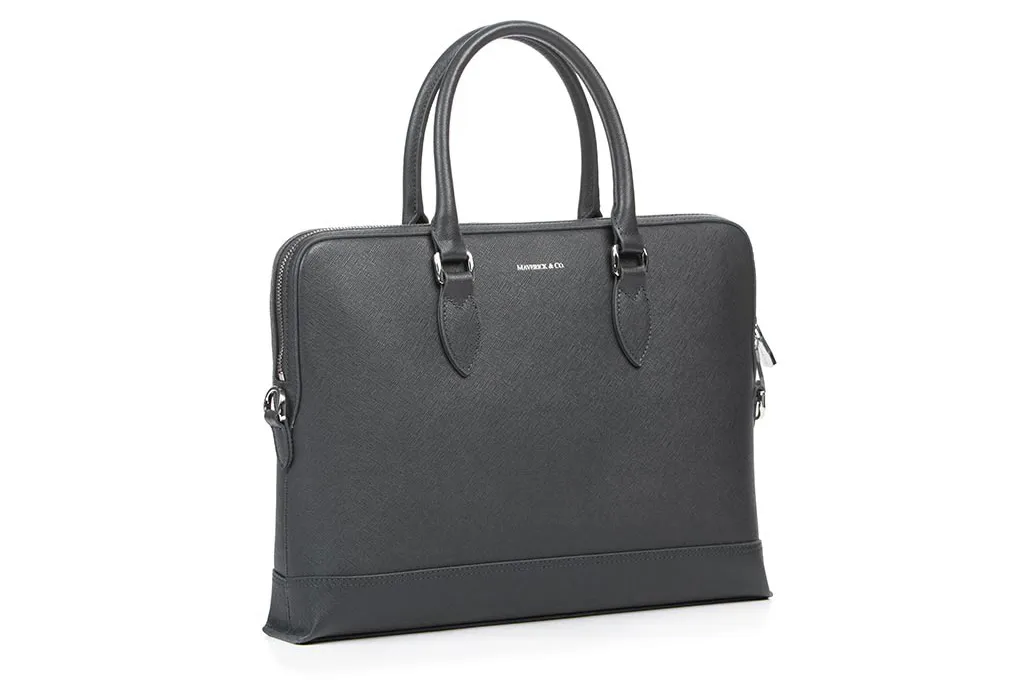 Túi xách Maverick Briefcase - Grey hình sản phẩm 2