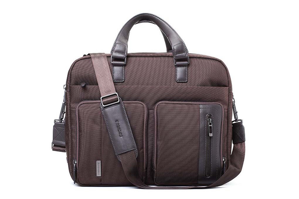 Túi Roncato Borsa 2 Manici 2 Flag - Nâu (412201) hình sản phẩm 4