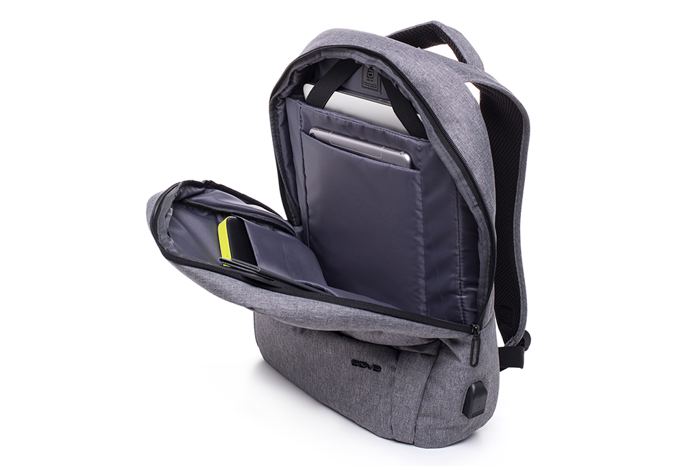 Balo AGVA Metropolitan 15.6” - GREY (LTB356) hình sản phẩm 13