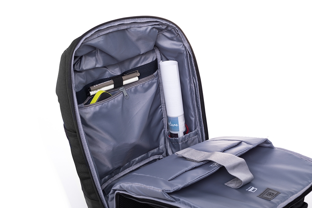 Balo AGVA Traveller Daypack 15.6”-ĐEN-LTB357BLACK hình sản phẩm 15
