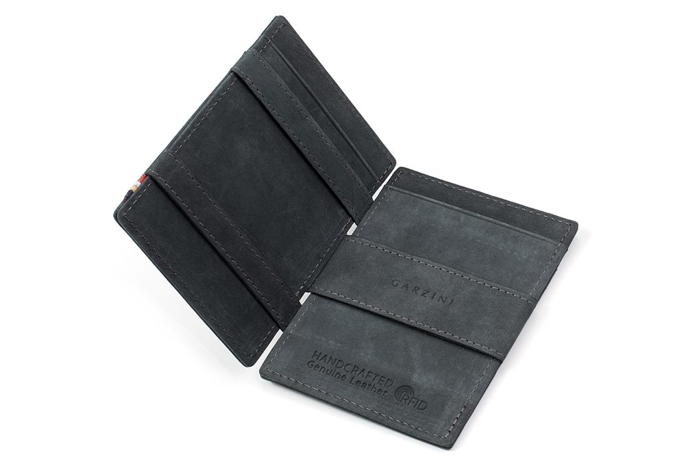 Ví Garzini Magic Wallet- Carbon Black hình sản phẩm 10