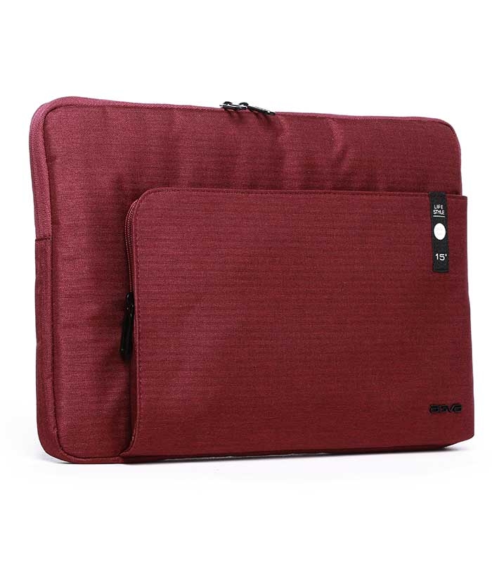 Túi chống sốc AGVA Heritage 15” - Đỏ (LTB323) ngăn laptop