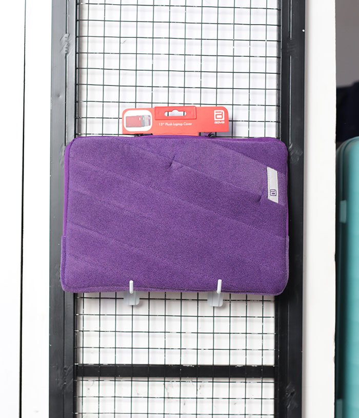 Túi chống sốc AGVA Plush 13.3”-TÍM-CN-SLV019PURPLE hình thực tế 1