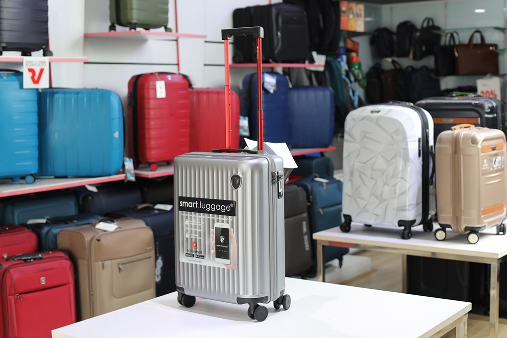 Vali Heys SmartLuggage 5 tấc ( 21 inch) - Bạc hình thực tế 1