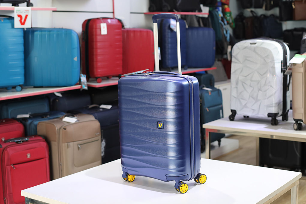 Vali Roncato Stellar size S (20 inch) - Blu Notte hình thực tế 1