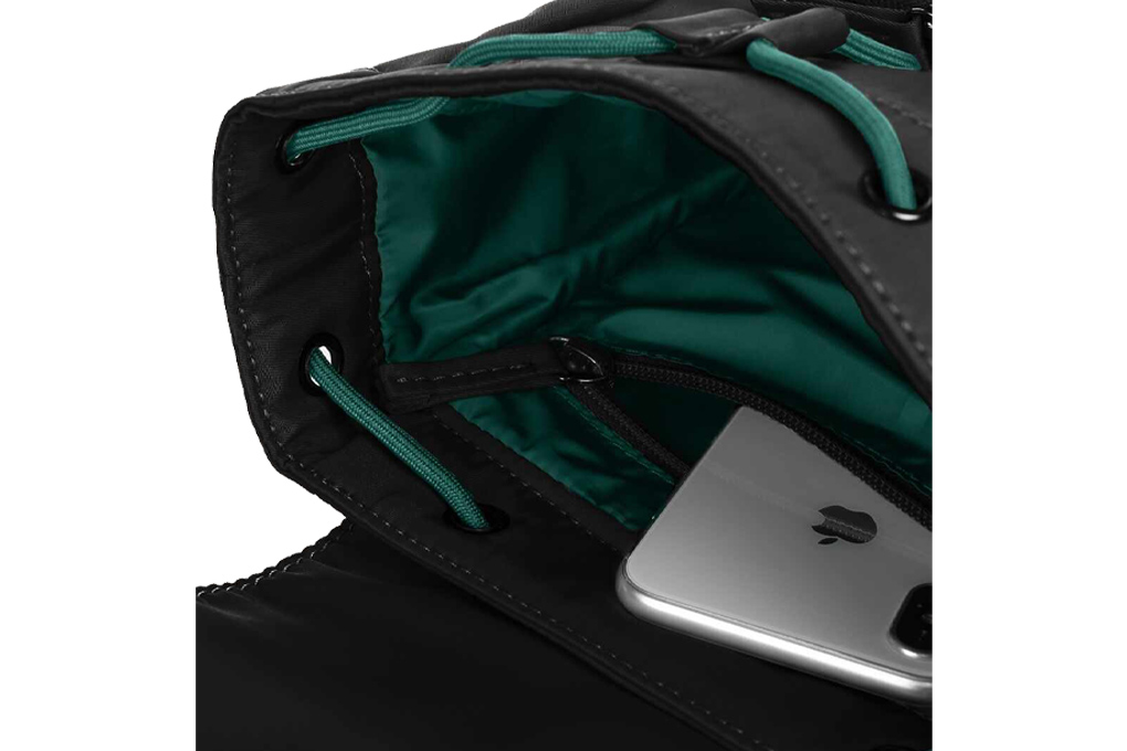 Balo Tucano MICRO SLIM BACKPACK S - Đen hình sản phẩm 6