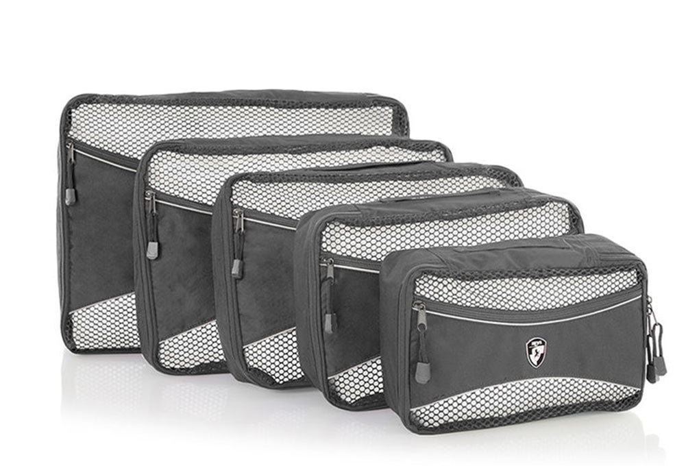 Túi đựng đồ Heys Eco Packing Cube bộ 5 - Xám hình sản phẩm 1