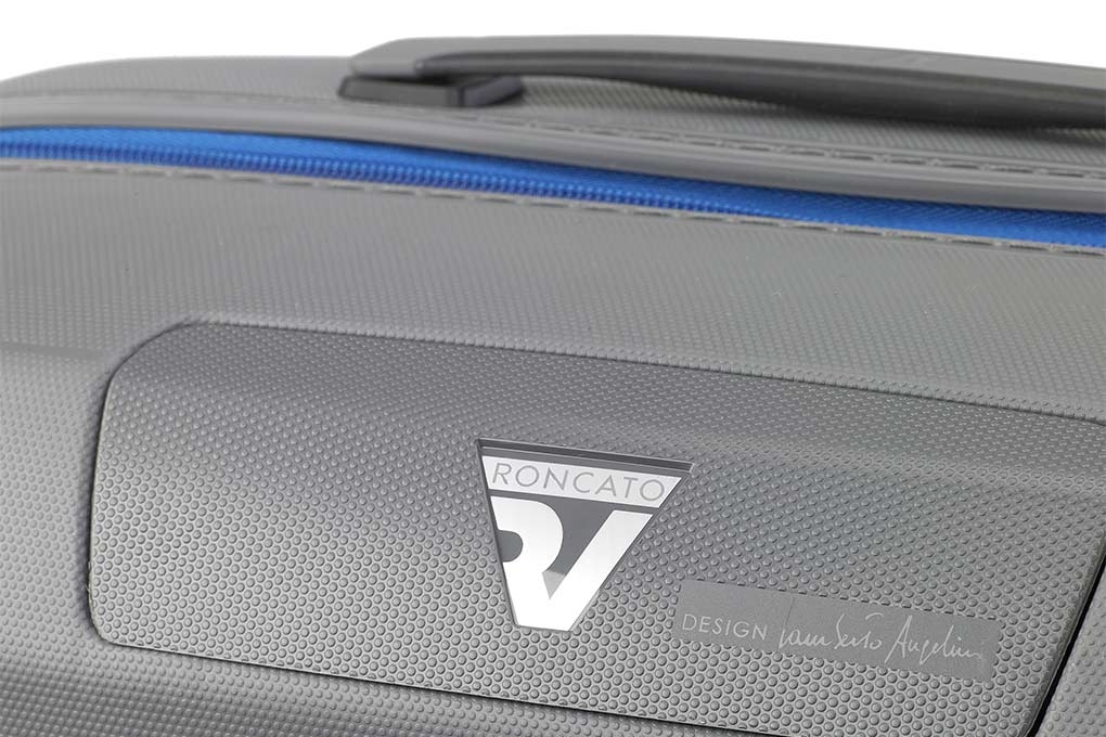 Vali Roncato Box Young size S (20 inch) - Blue/Lead hình sản phẩm 6