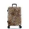 Vali Heys Leopard Fashion Spinner Size M (26 inch) - Brown hình sản phẩm 1
