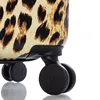 Vali Heys Leopard Fashion Spinner Size M (26 inch) - Brown hình sản phẩm 10