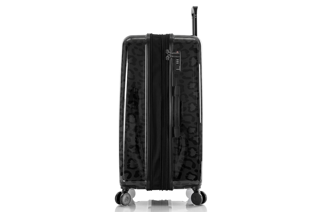 Vali Heys Leopard Fashion Spinner Size L (30 inch) - Black hình sản phẩm 5