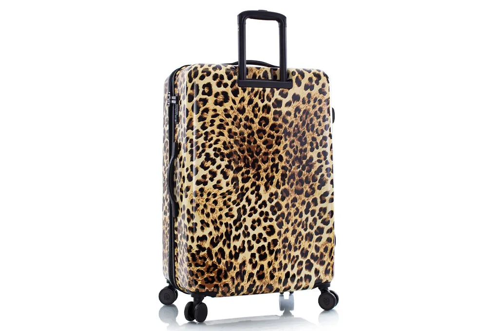 Vali Heys Leopard Fashion Spinner Size L (30 inch) - Brown hình sản phẩm 3