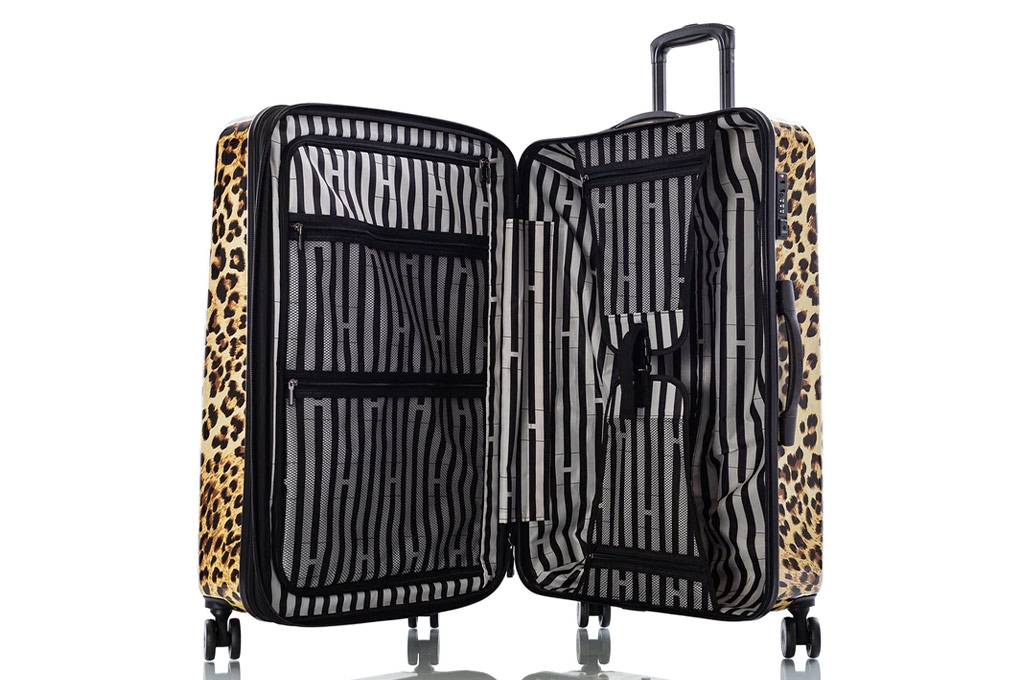 Vali Heys Leopard Fashion Spinner Size L (30 inch) - Brown hình sản phẩm 4