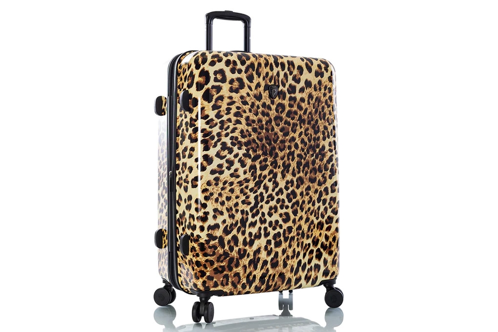 Vali Heys Leopard Fashion Spinner Size L (30 inch) - Brown hình sản phẩm 2