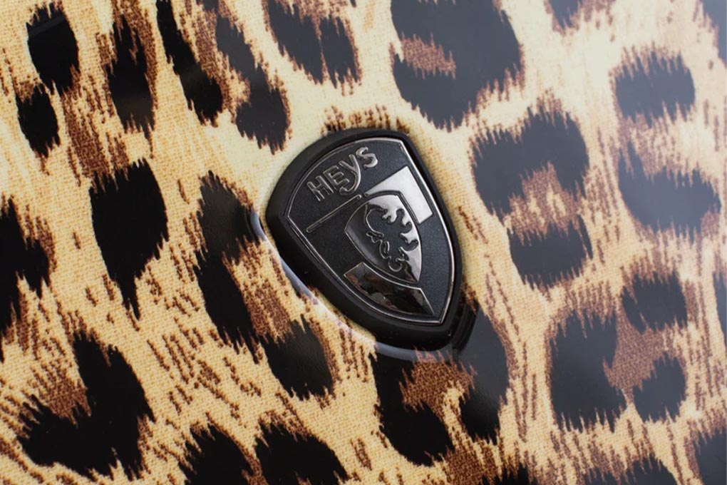 Vali Heys Leopard Fashion Spinner Size L (30 inch) - Brown hình sản phẩm 6